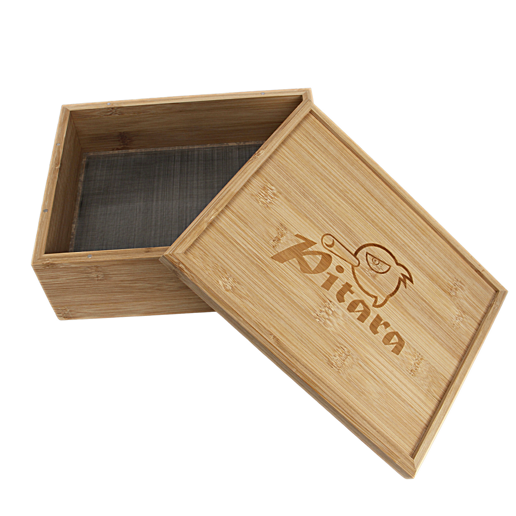 Pollinator Sifter Wood Box (HEAVY-DUTY size - 10”X8”)