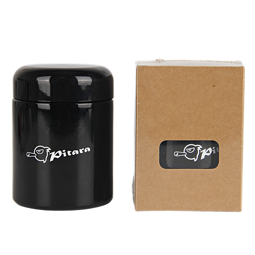 Glass Jars - BLACK - UV Protected - SMELL PROOF Air Tight Jar (Wide&Short Size)