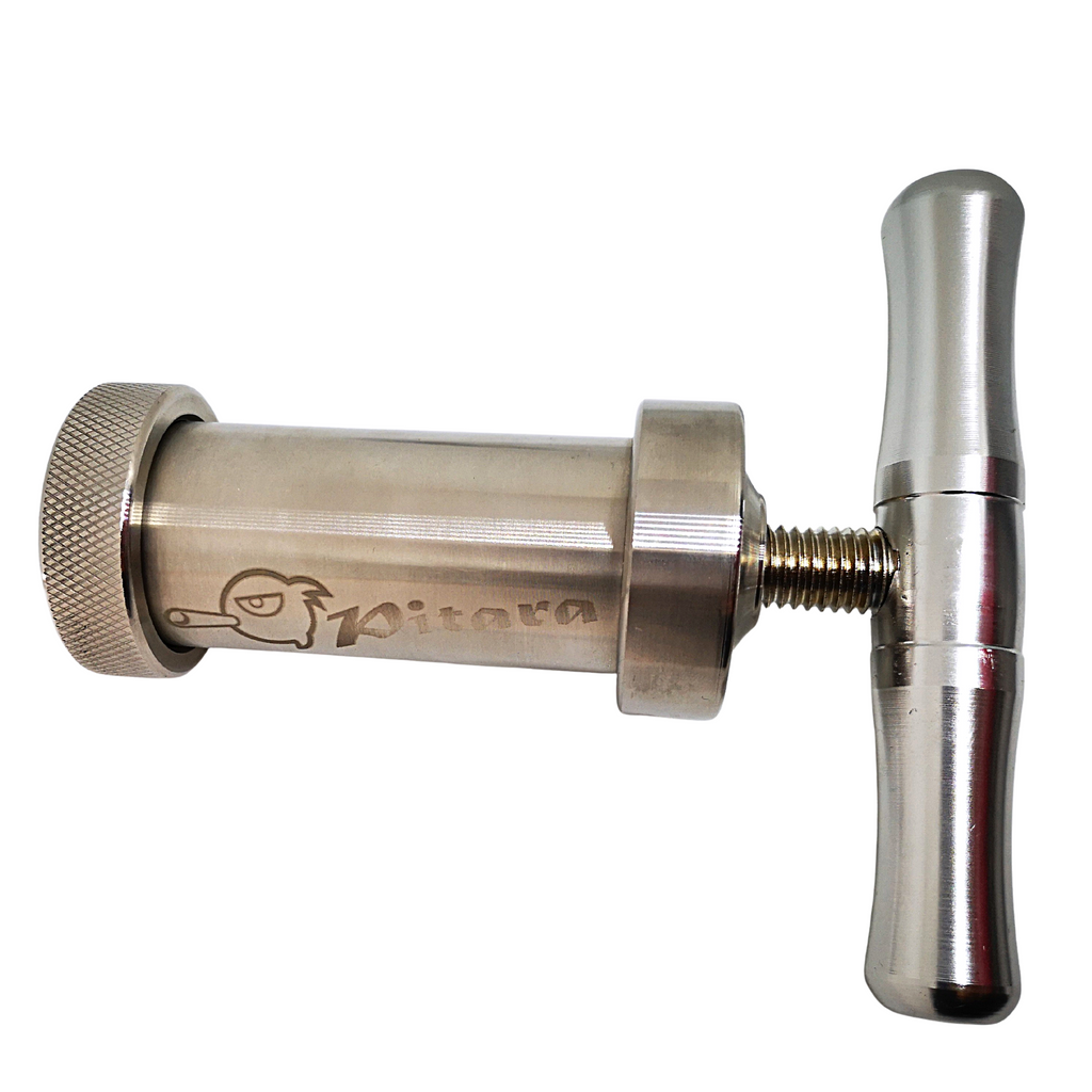 Stainless steel T-Press handle Tool - Premium Anodized Pollen Press (Small) - Image 4