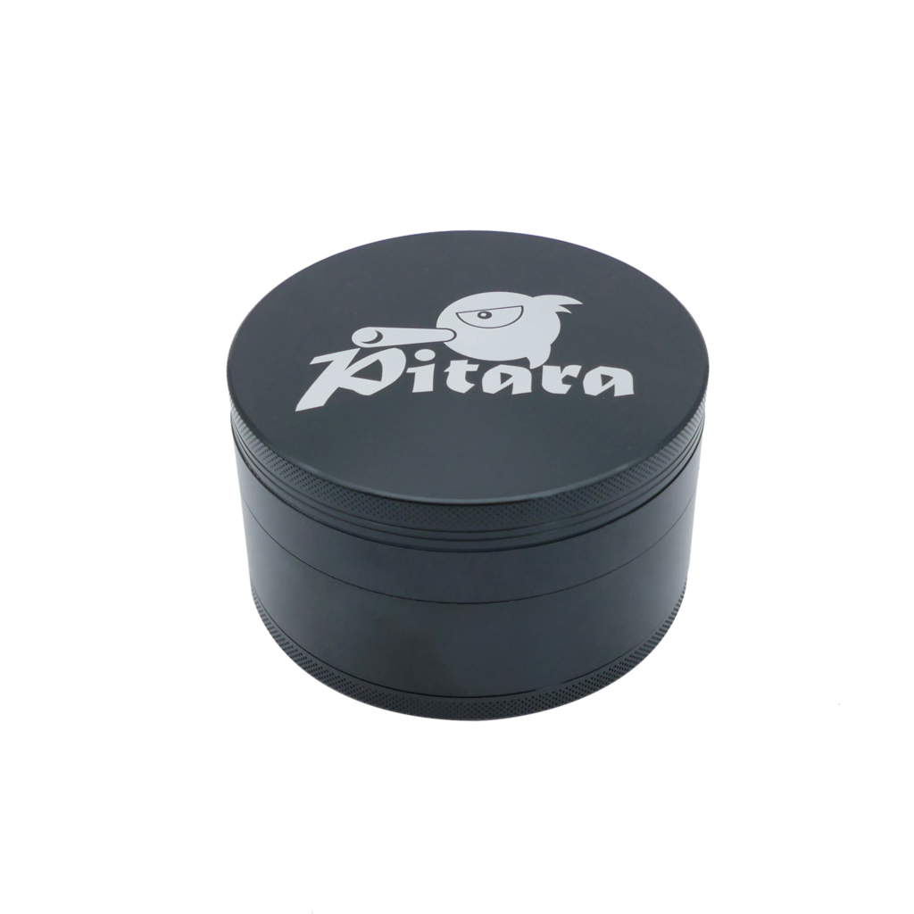 Aluminum Herbs Grinder - 4" (100mm) - XL Heavy Duty - 4 parts