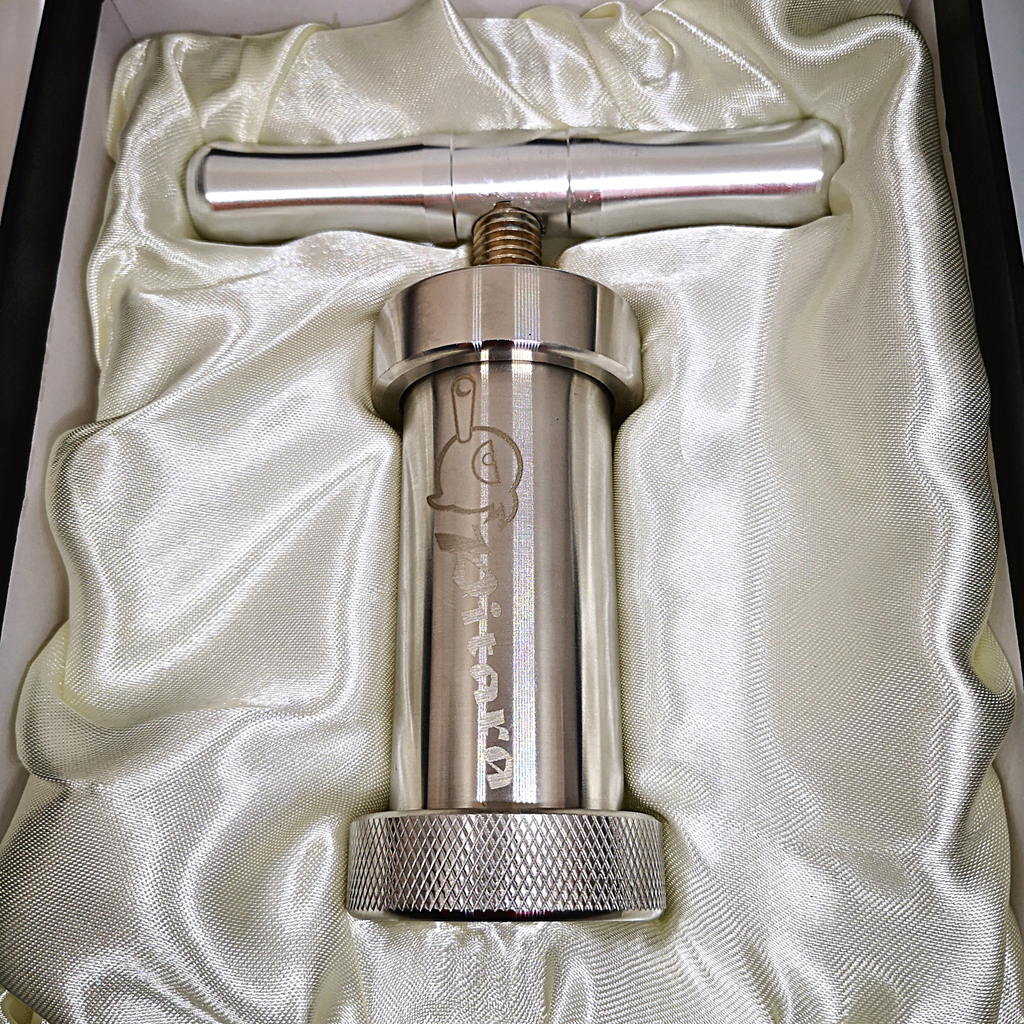 Stainless steel T-Press handle Tool - Premium Anodized Pollen Press (Small) - Image 5