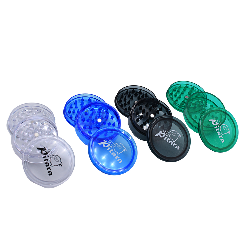 Herb Acrylic Grinder Display - 3 parts with a STASH - 16pcs Display - Image 4