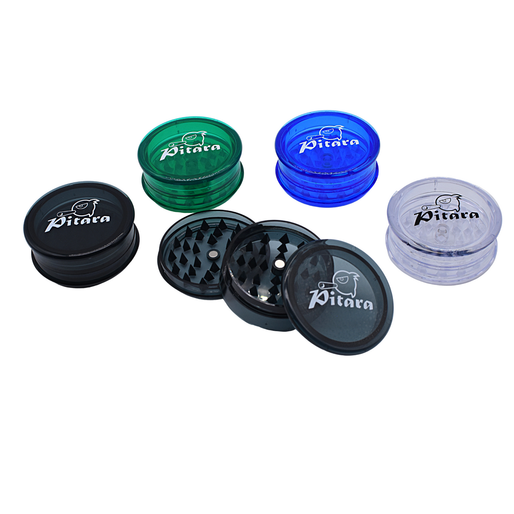 Herb Acrylic Grinder Display - 3 parts with a STASH - 16pcs Display - Image 3